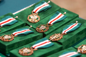 Uroczystość 107. rocznicy odzyskania przez Polskę niepodległości. Uroczystość 107. rocznicy odzyskania przez Polskę niepodległości.