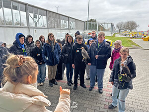 Wizyta uczniów w Placówce Straży Granicznej Warszawa-Okęcie. Wizyta uczniów w Placówce Straży Granicznej Warszawa-Okęcie.