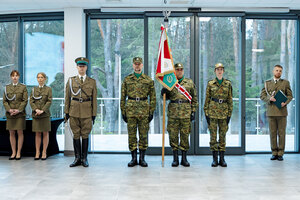 Uroczysty apel ślubowania nowo przyjętych funkcjonariuszy. Uroczysty apel ślubowania nowo przyjętych funkcjonariuszy.