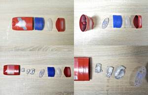 Opakowanie po antyperspirancie i substancje zawinięte w folię aluminiową. Opakowanie po antyperspirancie i substancje zawinięte w folię aluminiową.