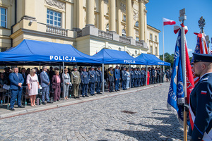 Uroczystości w Komendzie Stołecznej Policji. Uroczystości w Komendzie Stołecznej Policji.