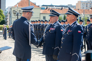 Uroczystości w Komendzie Stołecznej Policji. Uroczystości w Komendzie Stołecznej Policji.