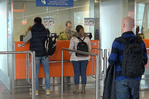 Kontrola paszportowa. Zdjęcie archiwum NwOSG 