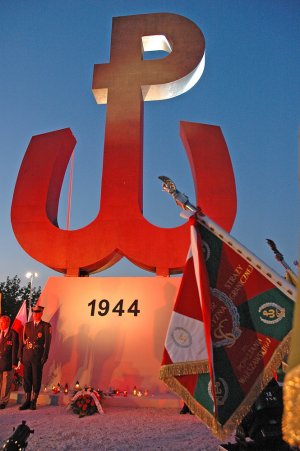 Uroczystości na Kopcu Powstania Warszawskiego