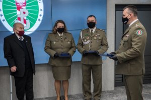 Wręczenie medali za pamięć o Powstańcach Warszawskich 