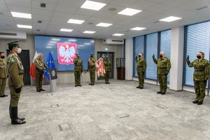 Ślubowanie nowo przyjętych funkcjonariuszy Straży Granicznej 