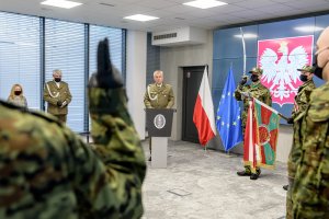 Ślubowanie nowo przyjętych funkcjonariuszy Straży Granicznej 