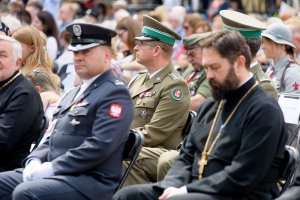 Na drugim planie Zastępca Komendanta NwOSG płk SG Paweł Sobieraj. Na drugim planie Zastępca Komendanta NwOSG płk SG Paweł Sobieraj.