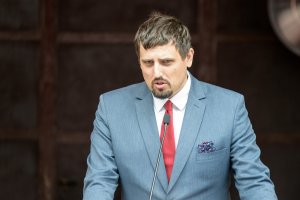 Przemawia Wiktor Klimiuk. Przemawia Wiktor Klimiuk.