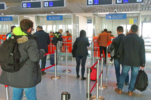 Kontrola graniczna. Zdjęcie archiwum NwOSG. Kontrola graniczna. Zdjęcie archiwum NwOSG.