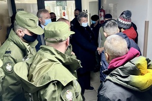 Wizyta Pani Komisarz Ylvy Johansson w Strzeżonym Ośrodku dla Cudzoziemców w Lesznowoli 