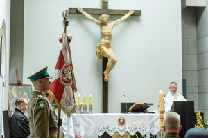 Kazanie głosi dziekan Straży Granicznej ks.płk SG Zbigniew Kępa. Kazanie głosi dziekan Straży Granicznej ks.płk SG Zbigniew Kępa.