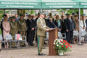 Przemawia Komendant NwOSG gen. bryg. SG Robert Bagan. Przemawia Komendant NwOSG gen. bryg. SG Robert Bagan.