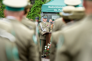 Przemawia Komendant NwOSG gen. bryg. SG Robert Bagan. Przemawia Komendant NwOSG gen. bryg. SG Robert Bagan.