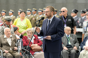 Przemawia Pan Jan Ołdakowski. Przemawia Pan Jan Ołdakowski.