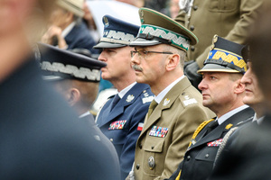 Komendant Główny Straży Granicznej gen. dyw. SG Tomasz Praga. Komendant Główny Straży Granicznej gen. dyw. SG Tomasz Praga.