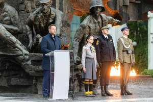 Przemawia Prezydent miasta stołecznego Warszawy. Przemawia Prezydent miasta stołecznego Warszawy.