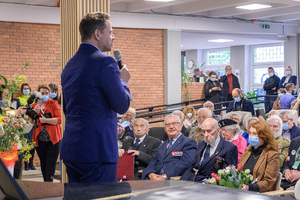 Przemawia Pan Rafał Trzaskowski. Przemawia Pan Rafał Trzaskowski.