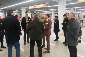 Delegacja Turcji w Placówce Straży Granicznej Warszawa-Okęcie. Delegacja Turcji w Placówce Straży Granicznej Warszawa-Okęcie.