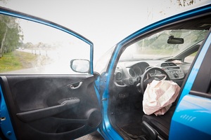 Auto po kolizji 