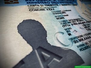 Wzór szkoleniowy włoskiego dowodu osobistego 