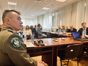 Zastępca Komendanta PSG w Bydgoszczy kpt. SG Mariusz Urban. Zastępca Komendanta PSG w Bydgoszczy kpt. SG Mariusz Urban.
