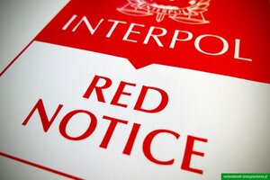 Czerwona nota Interpolu. Czerwona nota Interpolu.