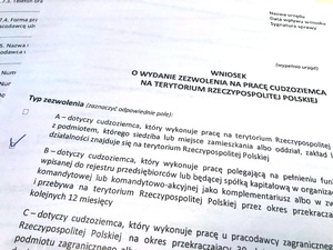 Wniosek o wydanie zezwolenia na pracę cudzoziemca. Wniosek o wydanie zezwolenia na pracę cudzoziemca.