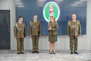 Przemawia gen. bryg. SG Wioleta Gorzkowska. Przemawia gen. bryg. SG Wioleta Gorzkowska.