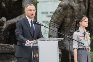 Prezydent Rzeczypospolitej Polskiej Andrzej Duda. Prezydent Rzeczypospolitej Polskiej Andrzej Duda.