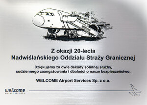 Podziękowania. WELCOME Airport Services Sp. z o. o. Podziękowania. WELCOME Airport Services Sp. z o. o.
