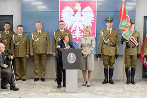 Wyróżnienia w siedzibie Nadwiślańskiego Oddziału SG. Wyróżnienia w siedzibie Nadwiślańskiego Oddziału SG.
