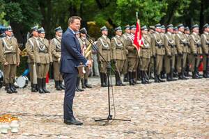 Przemawia Pan Rafał Trzaskowski. Przemawia Pan Rafał Trzaskowski.