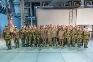 Ślubowanie nowo przyjętych funkcjonariuszy NwOSG 30 