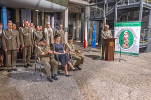 Ślubowanie nowo przyjętych funkcjonariuszy NwOSG 14 