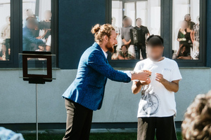 Występ iluzjonisty. Występ iluzjonisty.