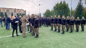 Uroczystość wręczenia certyfikatów.