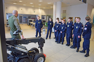 Wizyta studyjna uczniów w Placówce SG w Łodzi Wizyta studyjna uczniów w Placówce SG w Łodzi