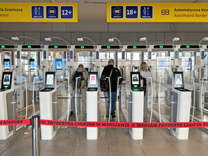 Nowe bramki ABC na Lotnisku Chopina. Nowe bramki ABC na Lotnisku Chopina.