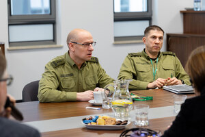 Wizyta delegacji Rady Europy w Placówce Straży Granicznej w Lesznowoli. Wizyta delegacji Rady Europy w Placówce Straży Granicznej w Lesznowoli.