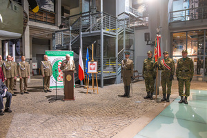 Ślubowanie w Muzeum Powstania Warszawskiego. Ślubowanie w Muzeum Powstania Warszawskiego.