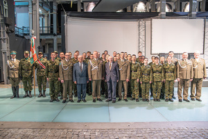 Ślubowanie w Muzeum Powstania Warszawskiego. Ślubowanie w Muzeum Powstania Warszawskiego.