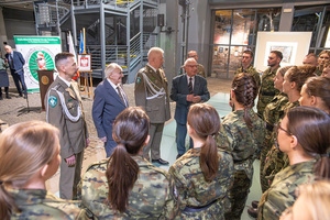 Ślubowanie w Muzeum Powstania Warszawskiego. Ślubowanie w Muzeum Powstania Warszawskiego.