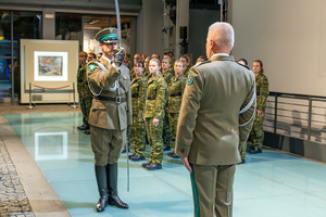 Ślubowanie w Muzeum Powstania Warszawskiego. Ślubowanie w Muzeum Powstania Warszawskiego.