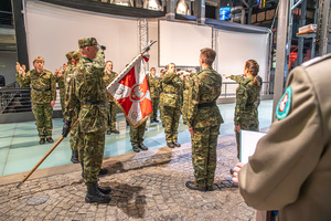 Ślubowanie w Muzeum Powstania Warszawskiego. Ślubowanie w Muzeum Powstania Warszawskiego.