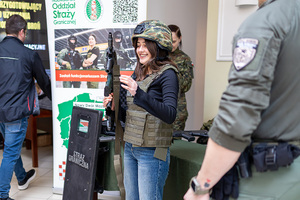 Uczestnicy inicjatywy „Moje bezpieczeństwo dziś i jutro – rola służb mundurowych”. Uczestnicy inicjatywy „Moje bezpieczeństwo dziś i jutro – rola służb mundurowych”.