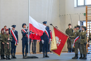 Uroczyste ślubowanie. Uroczyste ślubowanie.