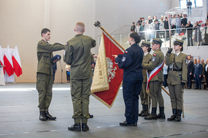 Uroczyste ślubowanie. Uroczyste ślubowanie.