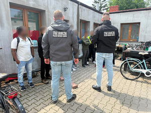 Zatrzymanie cudzoziemców. Zatrzymanie cudzoziemców.