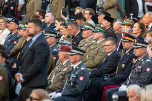 Uroczystość na Pl. Kasińskich. Uroczystość na Pl. Kasińskich.